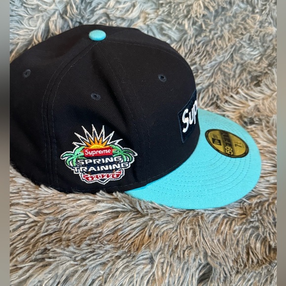 Supreme Hat - Blue 2-Tone Box Logo - Picture 2 of 5